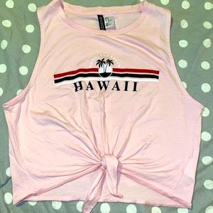 Pink tank top